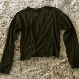 Forever 21 Olive Green Long Sleeve